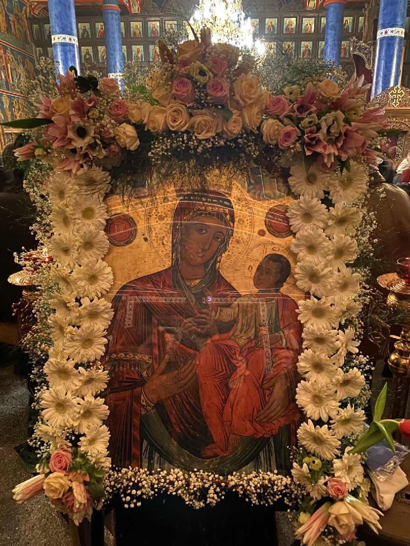 Чудотворна икона на Мајката Божја, Пресвета Богородица, во хрмот Рождество на Пресвета Богородица