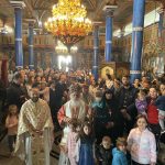 Велика Сабота – Света Архиерејска Василиева Литургија во храмот „Рождество на Пресвета Богородица“, во Битола