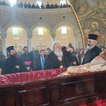 Погребение на Албанскиот Архиепископ Анастасиј