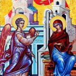 Благовештение (Лк.1, 26-38) Дева Марија како «Богородица», «Мајка» и «Слугинка» Господова