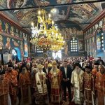 Света Архиерејска Литургија во храмот „Вознесение Христово“ во село Добрушево