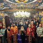 Архиерејска Вечерна Богослужба во храмот „Света Петка“, во село Ношпал